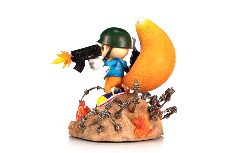 Conker's Bad Fur Day Resin Painted Statue: Soldier Conker [Standard Edition] image 7