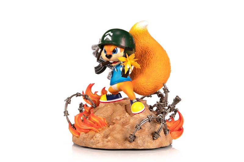 Conker's Bad Fur Day Resin Painted Statue: Soldier Conker [Standard Edition] image 8