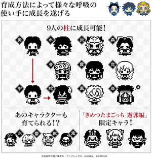 Demon Slayer Kimetsu no Yaiba Tamagotchi Yukaku Edition Explosive Blood Color_