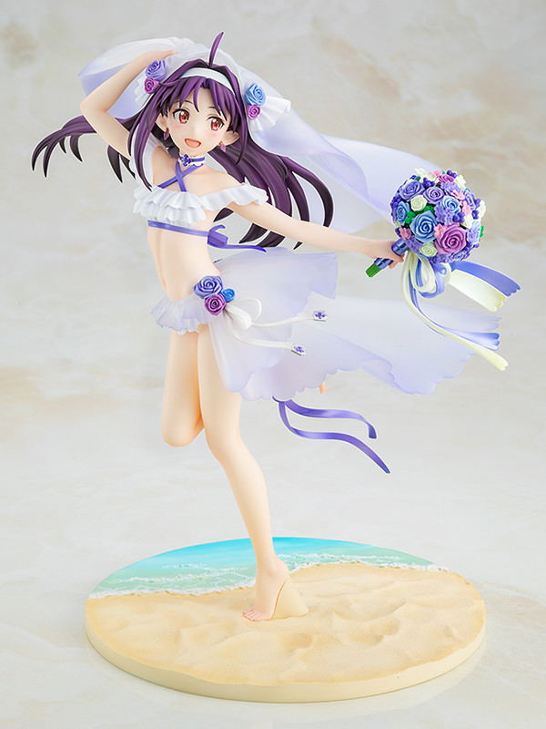 KD Colle Sword Art Online 1/7 Scale Pre-Painted Figure: Yuuki Summer Wedding Ver. image 7