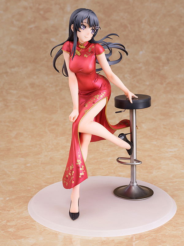 Rascal Does Not Dream of Bunny Girl Senpai 1/7 Scale Pre-Painted Figure: Mai Sakurajima Chinese Dress Ver. [GSC Online Shop Exclusive Ver.] image 3