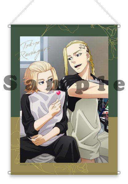 Tokyo Revengers B3 Wall Scroll: Mikey And Draken A image 1