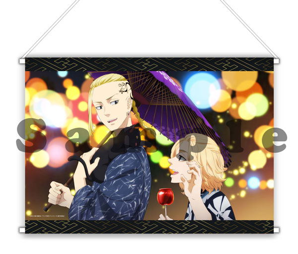 Tokyo Revengers B3 Wall Scroll: Mikey And Draken B image 1