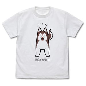 Hamaji - Husky Kawaii T-shirt Chocolate & White (XL Size)_