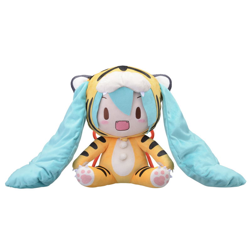 Hatsune Miku Tiger 2022 Fuwafuwa Plush LL image 1