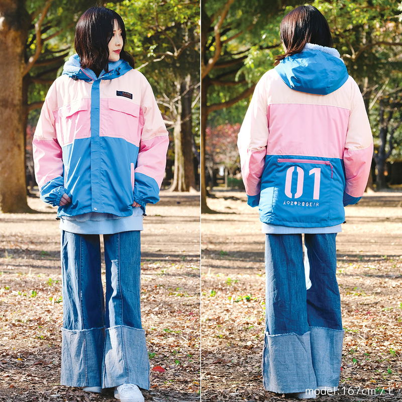 Hatsune Miku x Aozoragear Wilderness Experience Collaboration Packable Shell Hoodie (L Size) image 15