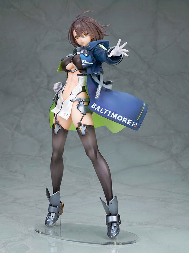 Azur Lane 1/7 Scale Pre-Painted Figure: Baltimore Light-Armed Ver. image 4