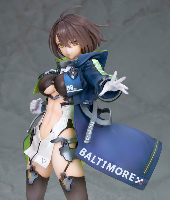 Azur Lane 1/7 Scale Pre-Painted Figure: Baltimore Light-Armed Ver. image 8