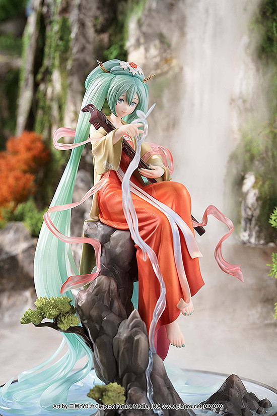 Character Vocal Series 01 Hatsune Miku 1/7 Scale Pre-Painted Figure: Hatsune Miku Gao Shan Liu Shui Ver. image 4