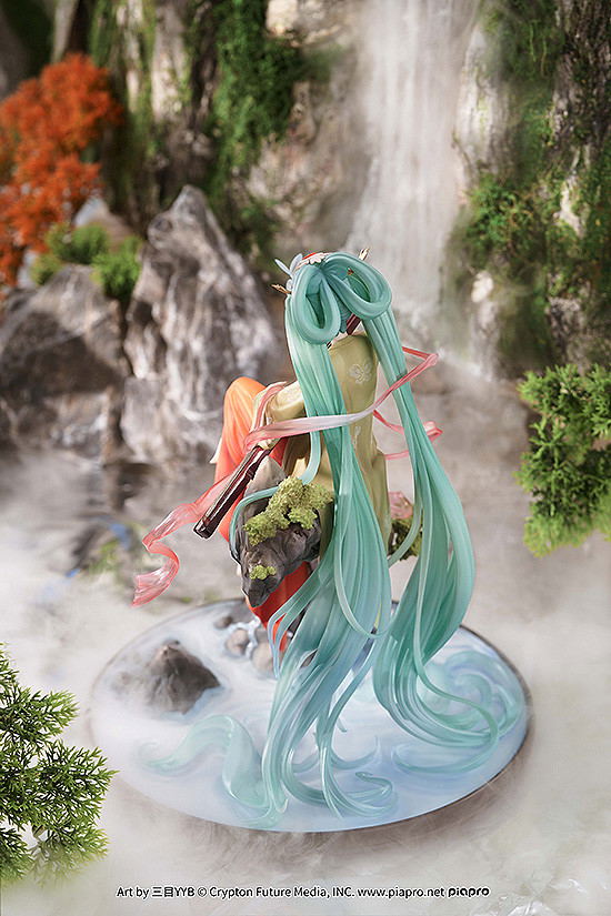 Character Vocal Series 01 Hatsune Miku 1/7 Scale Pre-Painted Figure: Hatsune Miku Gao Shan Liu Shui Ver. image 5