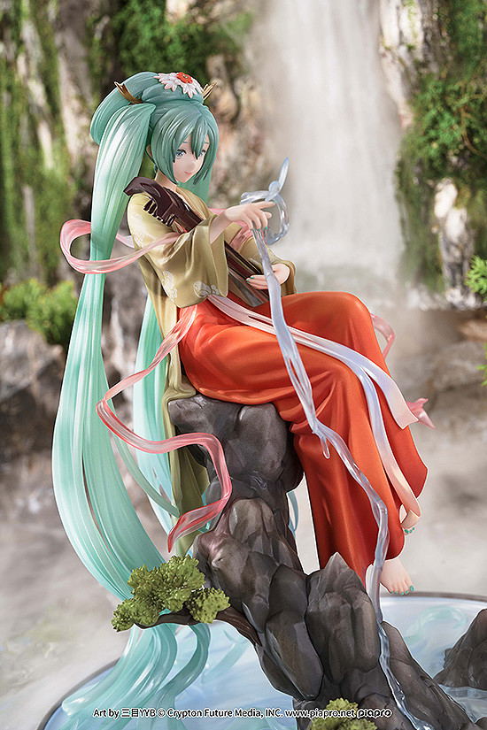 Character Vocal Series 01 Hatsune Miku 1/7 Scale Pre-Painted Figure: Hatsune Miku Gao Shan Liu Shui Ver. image 6