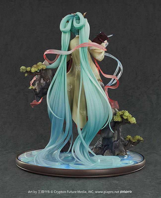 Character Vocal Series 01 Hatsune Miku 1/7 Scale Pre-Painted Figure: Hatsune Miku Gao Shan Liu Shui Ver. [GSC Online Shop Limited Ver.] image 11