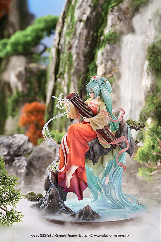 Character Vocal Series 01 Hatsune Miku 1/7 Scale Pre-Painted Figure: Hatsune Miku Gao Shan Liu Shui Ver. [GSC Online Shop Limited Ver.] image 3