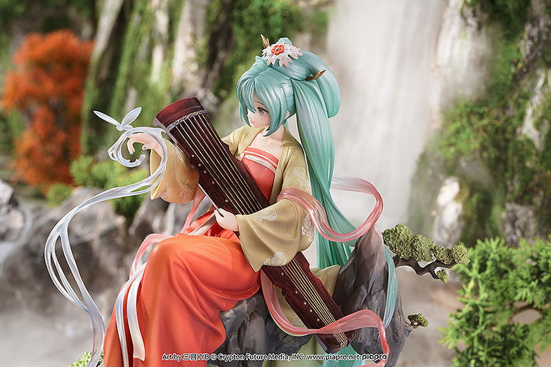 Character Vocal Series 01 Hatsune Miku 1/7 Scale Pre-Painted Figure: Hatsune Miku Gao Shan Liu Shui Ver. [GSC Online Shop Limited Ver.] image 4