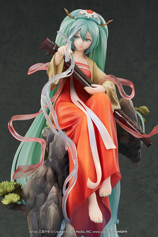 Character Vocal Series 01 Hatsune Miku 1/7 Scale Pre-Painted Figure: Hatsune Miku Gao Shan Liu Shui Ver. [GSC Online Shop Limited Ver.] image 10