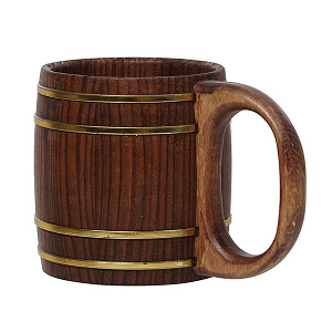 Final Fantasy XIV Wood Barrel Mug