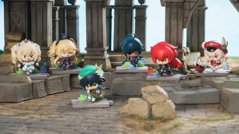 Genshin Impact Battle Scene Series Trading Figure Mondstadt Edition (Set of 6 Pieces) (Re-run) image 16