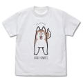 Hamaji - Husky Kawaii T-shirt Red & White (XL Size) thumbnail 1