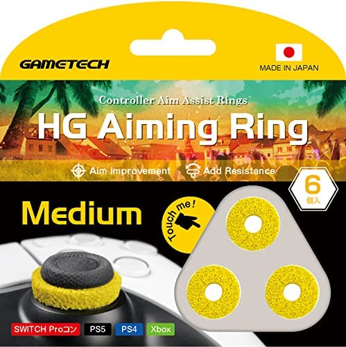 Game Rings. Amazon GameTech HG Aiming Ring for Switch / PS4 / PS5 / Xbox (Medium) for PS4 ...