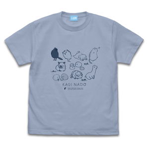 Kaginado Mascot T-shirt Acid Blue (L Size)_