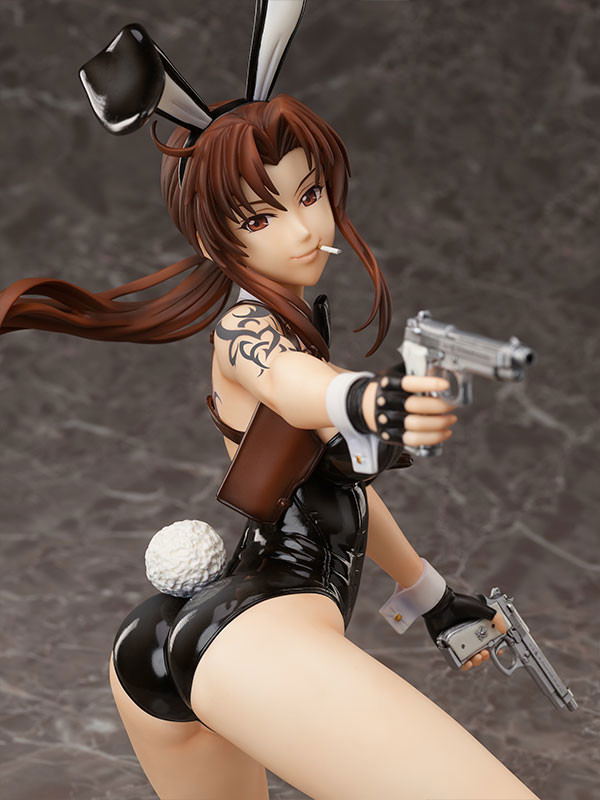 Black Lagoon 1/4 Scale Pre-Painted Figure: Revy Bare Leg Bunny Ver. [GSC Online Shop Exclusive Ver.] image 8