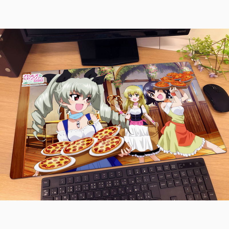 Girls Und Panzer Das Finale - Anzio High School Italian Rubber Mat image 2