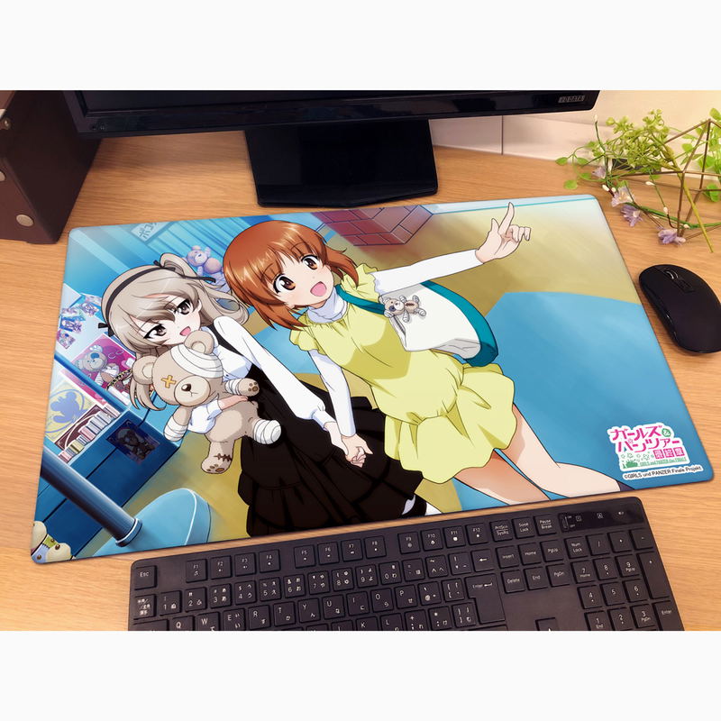 Girls Und Panzer Das Finale - Miho Nishizumi And Alice Shimada Rubber Mat image 2