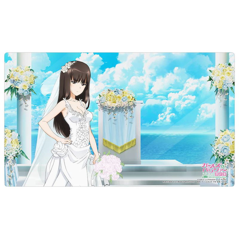 Girls Und Panzer Das Finale - Original Illustration Shiho Nishizumi Wedding Rubber Mat image 1