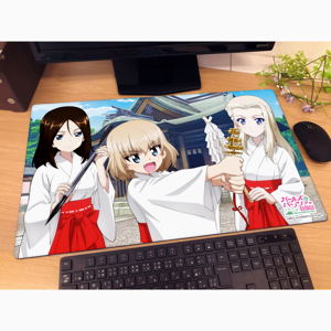 Girls Und Panzer Das Finale - Pravda High School Shrine Maiden Rubber Mat