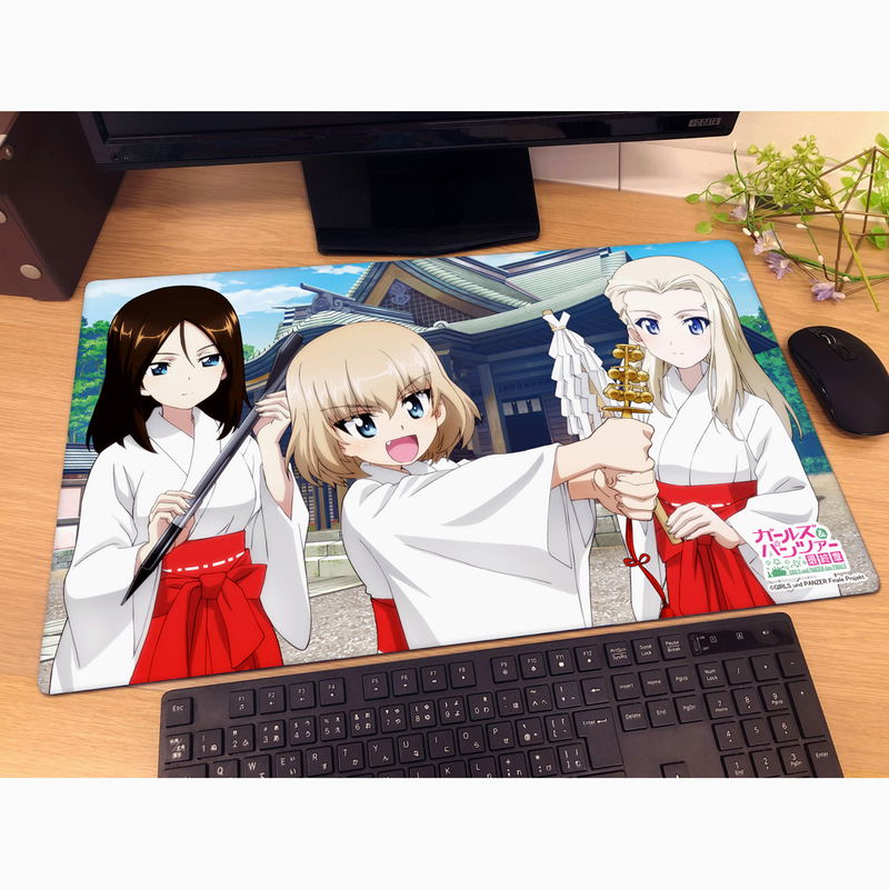 Girls Und Panzer Das Finale - Pravda High School Shrine Maiden Rubber Mat image 2