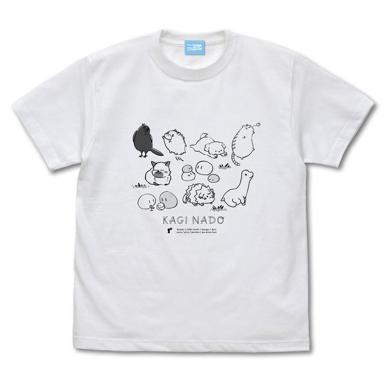 Kaginado Mascot T-shirt White (S Size) image 1