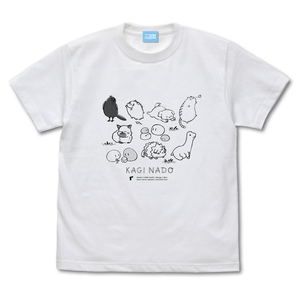 Kaginado Mascot T-shirt White (XL Size)_