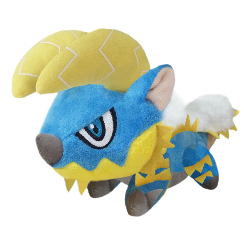 Monster Hunter Deformed Plush: Zinogre (Reprint Edition) (Re-run) image 1