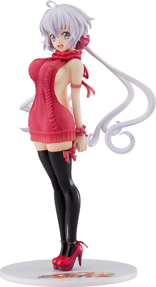 Senki Zesshou Symphogear AXZ 1/7 Scale Pre-Painted Figure: Chris Yukine Lovely Sweater Style [AQ] image 1