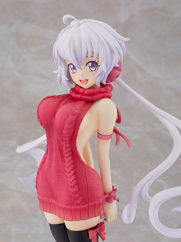 Senki Zesshou Symphogear AXZ 1/7 Scale Pre-Painted Figure: Chris Yukine Lovely Sweater Style [AQ] image 6