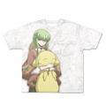 Code Geass: Lelouch Of The Re;surrection - New Illustration C.C. Double-sided Full Graphic T-shirt (XL Size) thumbnail 2