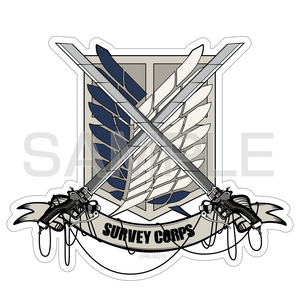 Attack On Titan - Survey Corps Water Resistant Sticker_