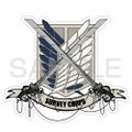 Attack On Titan - Survey Corps Water Resistant Sticker thumbnail 1
