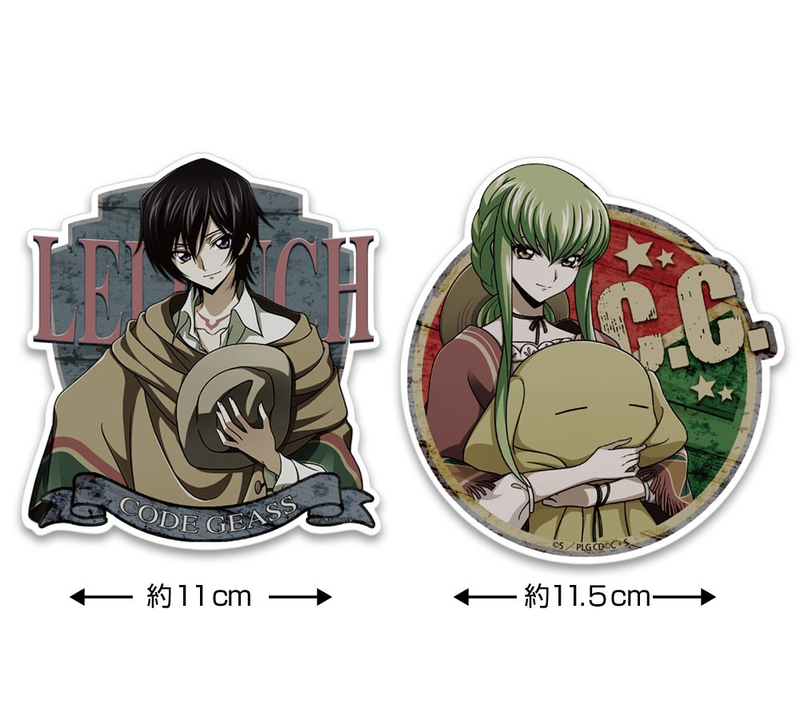 Code Geass: Lelouch Of The Re;surrection - New Illustration C.C. Water Resistant Sticker image 3