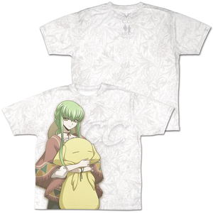 Code Geass: Lelouch Of The Re;surrection - New Illustration C.C. Double-sided Full Graphic T-shirt (M Size)_