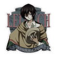 Code Geass: Lelouch Of The Re;surrection - New Illustration Lelouch Water Resistant Sticker thumbnail 1