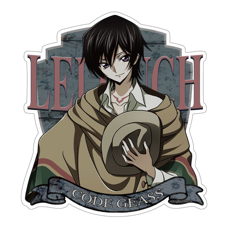 Code Geass: Lelouch Of The Re;surrection - New Illustration Lelouch Water Resistant Sticker image 1