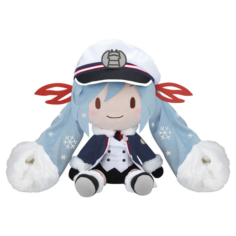 Hatsune Miku Series Snow Miku 2022 Dodeka Jumbo Fuwafuwa Plush image 1