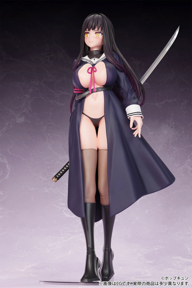 POPQN Original Illustration 1/6 Scale Pre-Painted Figure: Haji, Soku, Zan Fuuki Iinchou image 13