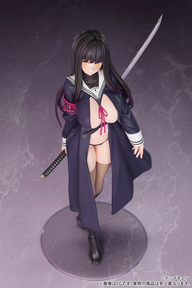POPQN Original Illustration 1/6 Scale Pre-Painted Figure: Haji, Soku, Zan Fuuki Iinchou image 14