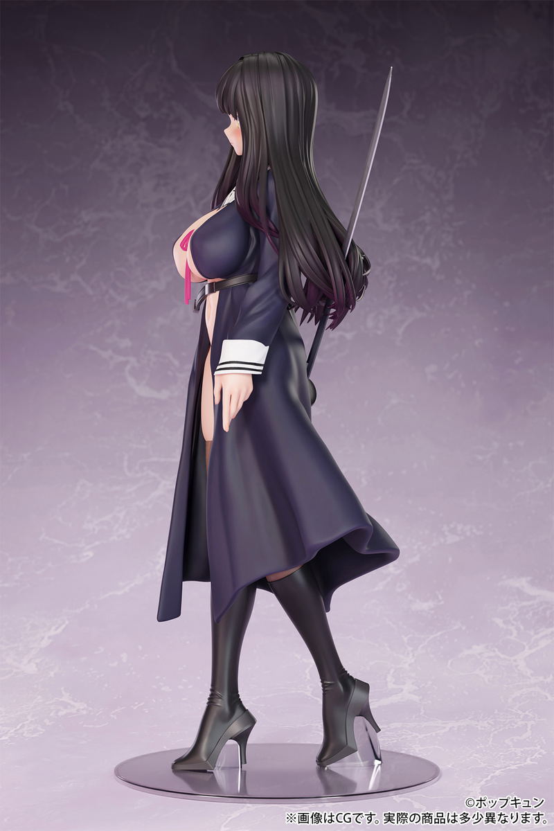 POPQN Original Illustration 1/6 Scale Pre-Painted Figure: Haji, Soku, Zan Fuuki Iinchou image 4
