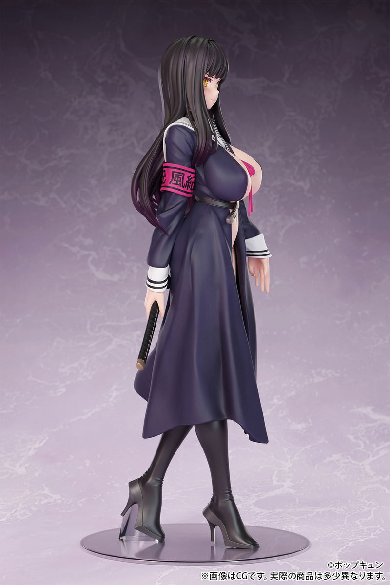 POPQN Original Illustration 1/6 Scale Pre-Painted Figure: Haji, Soku, Zan Fuuki Iinchou image 7