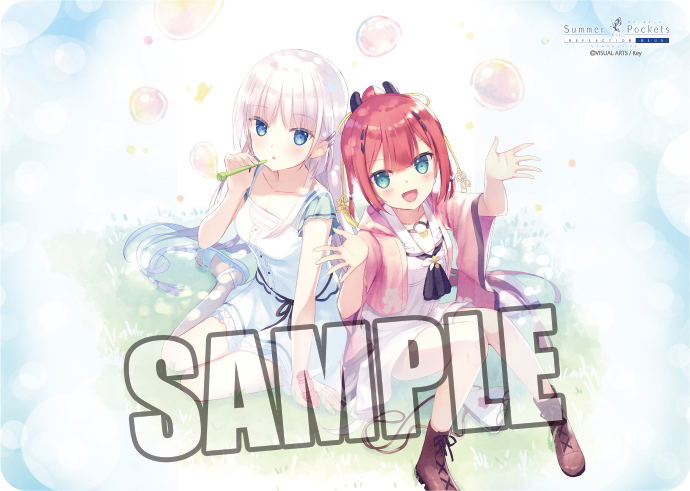Summer Pockets Reflection Blue Natsu No Mabushisa No Nakade Character Rubber Mat image 1