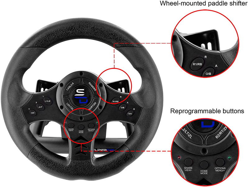 SUPERDRIVE Racing Wheel SV450 image 4