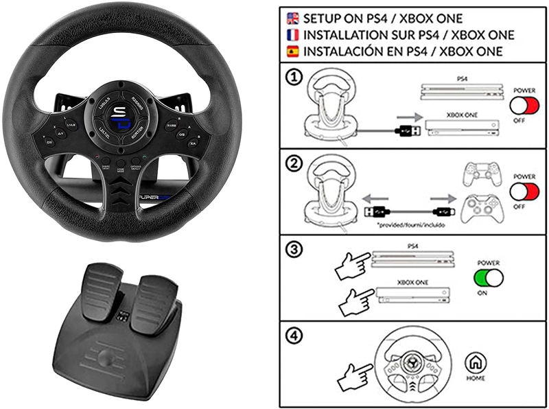 SUPERDRIVE Racing Wheel SV450 image 6